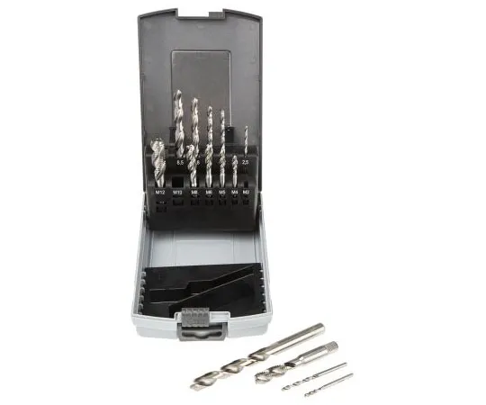 63-8081-11　RS PRO 14 Piece HSS Tap & Drill Set　917-2609