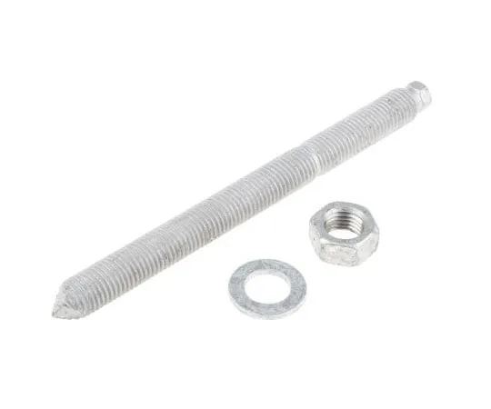 63-8072-11　RS PRO Carbon Steel Anchor Bolt M16, fixing hole diameter 18mm, length 190mm　908-6804