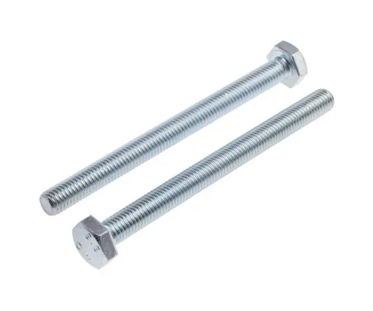 63-8081-51　Zinc Plated Steel Hex M10 x 120mm Set Screw　917-2937