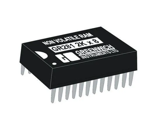 63-8342-15　STMicroelectronics M48Z12-70PC1 NVRAM, 16kbit, 70ns, 5V 24-Pin PCDIP　M48Z12-70PC1