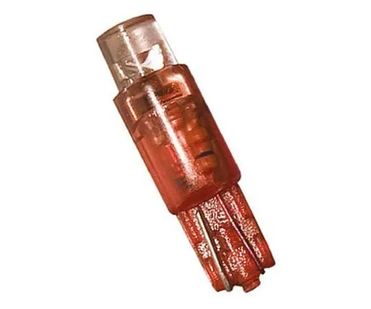 63-8313-48　LED Reflector Bulb, Wedge, Red, T-1 3/4 Lamp, 4.5mm dia., 24 V　LE-0509-01R