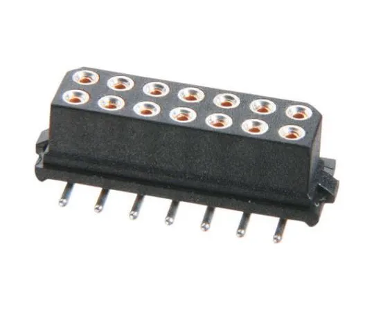 63-8339-13　HARWIN m80 Series 2mm Pitch 8 Way 2 Row Straight PCB Socket, Surface Mount, Solder Termination　M80-6810842