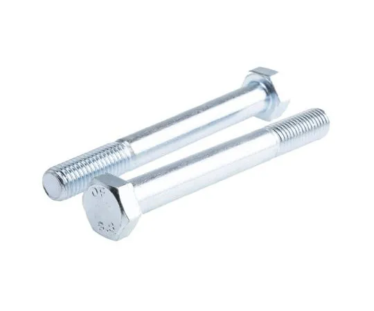 63-8082-45　Bright Zinc Plated Steel Hex Bolt, M14 x 120mm　917-3277