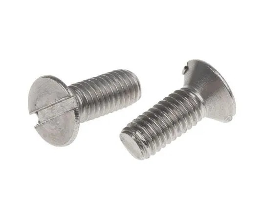 63-8078-30　RS PRO, M6 Countersunk Head, 16mm Stainless Steel Slot A2 3041　914-1696
