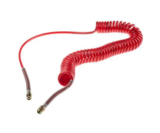 63-8080-91　RS PRO 4m Red Coil Tubing with Connector, PUR, BSP 1/4" Male　917-2450