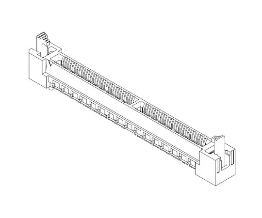 63-8123-30　Samtec HSEC8-DV Series, FemalePCBEdge Connector, SMT Mount, 120 Way, 2 Row, 0.8mm Pitch, 3.1A　HSEC8-160-01-L-DV-A