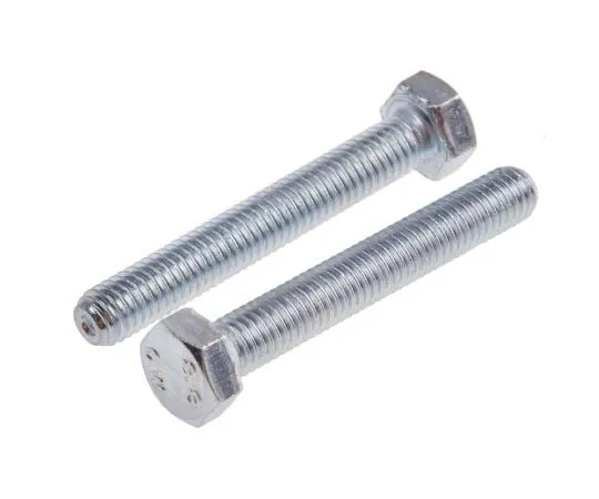 63-8081-18　Zinc Plated Steel Hex M5 x 35mm Set Screw　917-2823
