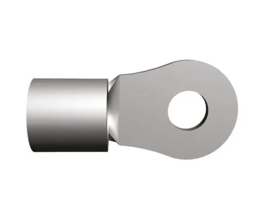 63-8314-08　TE Connectivity SOLISTRAND Series Uninsulated Crimp Ring Terminal, M2.5 (#4) Stud Size, 2.6mm² to 6.6mm² Wire Size　322447