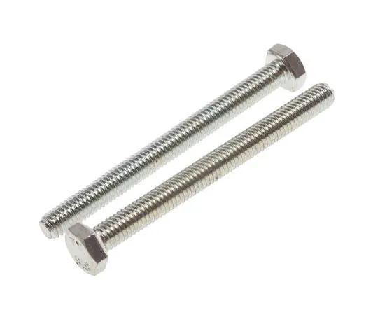63-8081-23　Zinc Plated Steel Hex M6 x 65mm Set Screw　917-2842