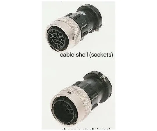63-8327-91　ITT Cannon TR1004PF31NB Series Cable Mount Connector, 4 contacts Plug　TR1004PF31NB