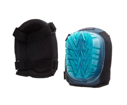 63-8085-11　RS PRO Black EVA Foam, PVC, Silicone Gel Adjustable Strap Rubber Knee Pad　918-6074