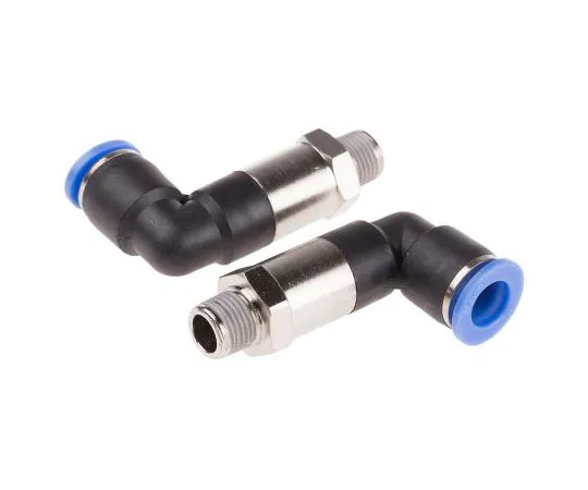 63-8079-82　RS PRO Elbow Connector, R 1/8 Male, Push In 8 mm　916-0776