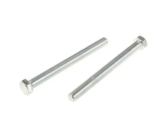 63-8081-87　Zinc Plated Steel Hex M16 x 180mm Set Screw　917-3059