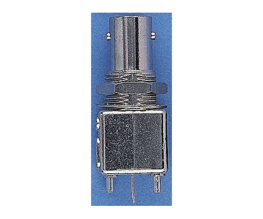 63-8325-52　Amphenol Straight 75Ω PCB Mount Bulkhead Fitting BNC Connector, jack, Nickel, Through Hole Termination　B6251G3-NPP3G-75T