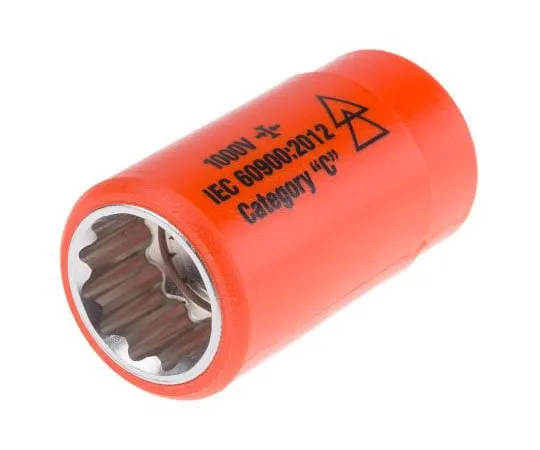 63-8075-59　RS Pro 17mm With 1/2 in Drive Socket Bi-Hex 27 mm　911-1430