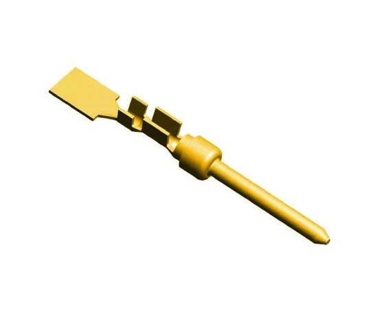63-8325-38　TE Connectivity AMPLIMITE HDP-20 Series size 20 Male Crimp D-sub Connector Contact, Gold over Nickel Plated Signal, 26　745254-7