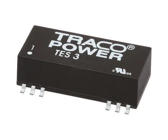 63-8323-70　TRACOPOWER TES 3 3W Isolated DC-DC Converter Surface Mount, Voltage in 9 → 18 V dc, Voltage out ±12V dc　TES 3-1222