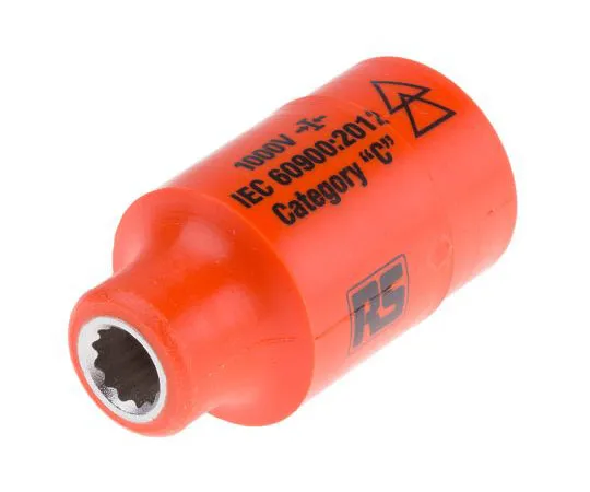 63-8075-51　RS Pro 8mm With 1/2 in Drive Socket Bi-Hex 50 mm　911-1402