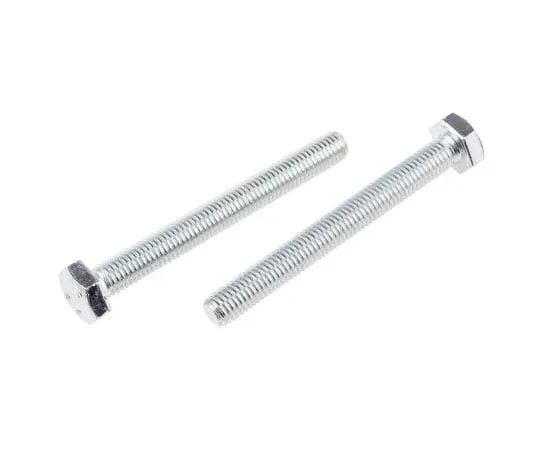 63-8081-49　Zinc Plated Steel Hex M10 x 90mm Set Screw　917-2930