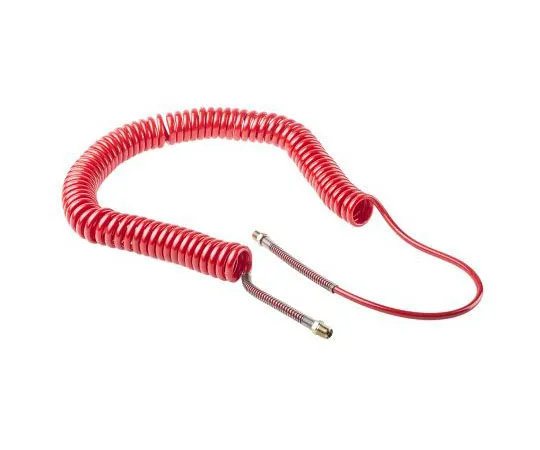 63-8080-94　RS PRO 6m Red Coil Tubing with Connector, PUR, BSP 1/4" Male　917-2463
