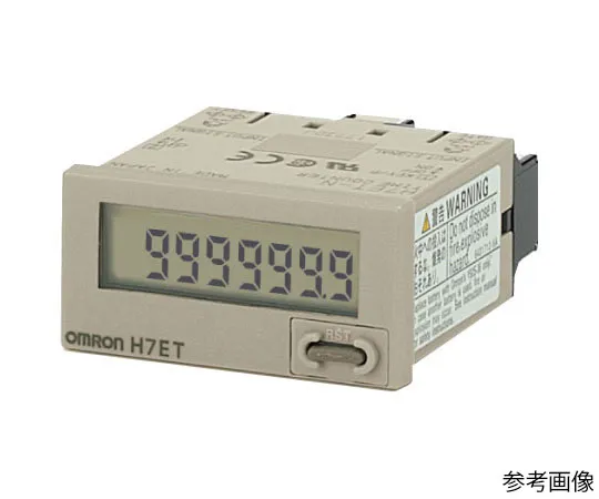 62-4680-22　［Discontinued］Small Total Counter/Time Counter/Tachometer (DIN 48 x 24) H7E-N series　H7ET-NFV-350