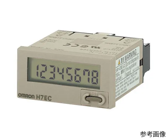 62-4680-78　［Discontinued］Small Total Counter/Time Counter/Tachometer (DIN 48 x 24) H7E-N series　H7EC-NFV-B-350