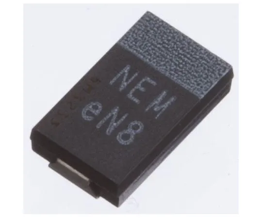63-8325-61　Nec Tokin Corporation Tantalum Electrolytic Capacitor 10μF 16V dc Polymer Solid ±20% Tolerance P/SL Series　TEPSLB21C106M8R