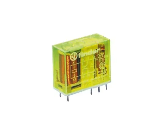 63-8300-18　Finder50 Series DPDT Non-Latching Relay PCB Mount, 125V dc Coil, 15A　50.12.9.125.5000