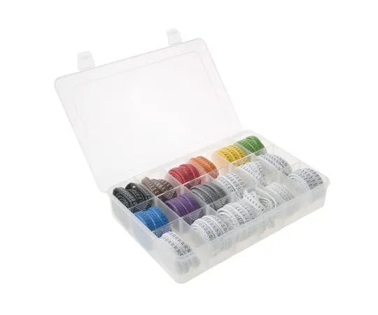 63-8077-82　RS PRO Slide On Cable Marking Kit, 2 → 8mm, 3600 Markers　914-0592