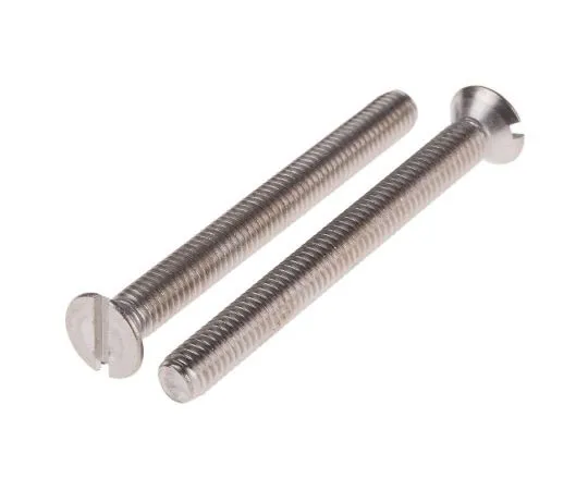 63-8078-35　RS Pro, M6 Countersunk Head, 60mm Stainless Steel Slot A2 3041　914-1715