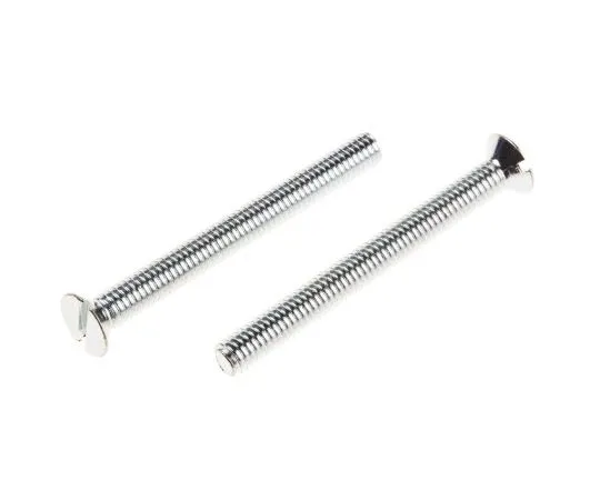 63-8072-73　RS Pro, M4 Countersunk Head, 40mm Steel Slot Bright Zinc Plated0.7　908-7416