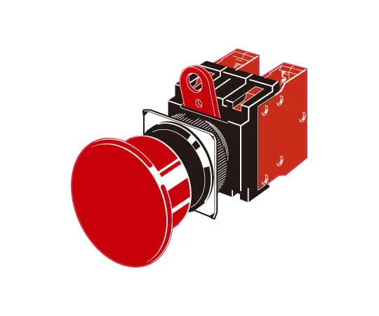62-4690-52　［Discontinued］Emergency stop switch　A22E-MP-12B