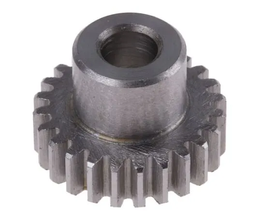 63-8055-79　RS PRO Steel 24 Teeth Spur Gear, 19.2mm Pitch Diam. , 12mm Hub Diam. , 6mm Bore Diam.　878-7869