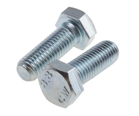 63-8081-55　Zinc Plated Steel Hex M12 x 35mm Set Screw　917-2952