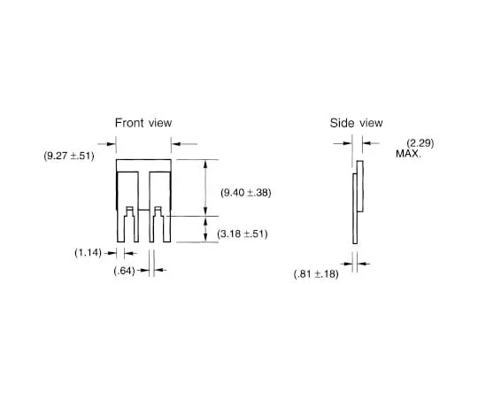 63-8110-74　20mΩ Current Sensing Surface Mount Fixed Resistor ±1% 1W - SR10-0.020-1%　SR10-0.020-1%