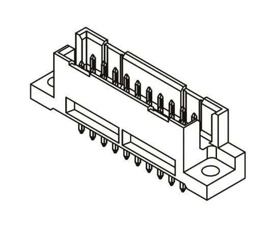 63-8124-06　ERNI ERNIPRESS Series 20 Way 2.54mm Pitch, Type Q/3 Class C2, 2 Row, Straight DIN 41612 Connector, Plug　374932