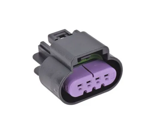 63-8066-90　Delphi GT 150 Series, 2 Row 4 Way Cable Mount Socket Connector, with Crimp Termination Method　15487756