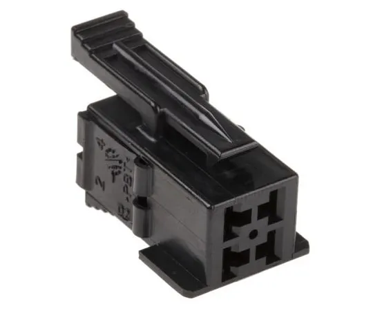 63-8074-33　TE Connectivity Junior Power Timer Series, 2 Row 4 Way In-Line Mount Socket Housing　929504-1