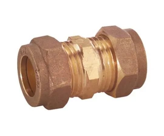 63-8342-39　Conex-Banninger 54mm Straight Coupler Brass Compression Fitting　NN-5020301--