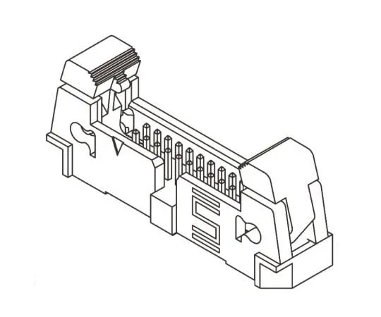 63-8123-13　Samtec EHT, 20 Way, 2 Row, Straight PCB Header　EHT-110-01-S-D