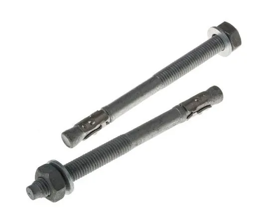 63-8071-86　RS PRO Carbon Steel Anchor Bolt M10, fixing hole diameter 10mm, length 125mm　908-6700