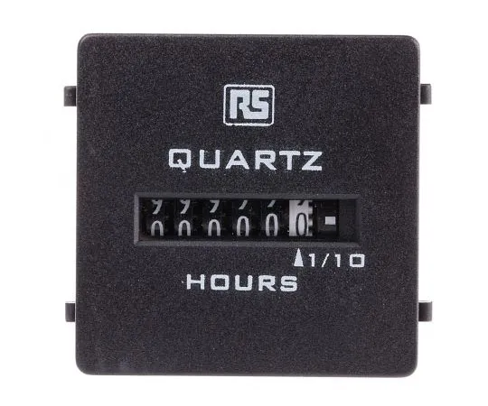 63-8067-35　RS PRO Hour Counter, 6 digits, Digital, Spade Terminal Connection, 90 → 264 V ac　896-6894