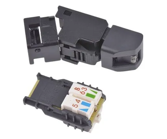 63-8055-30　Telegartner UFP8 Series, Male Cat6a RJ45 Connector　J00026A3113