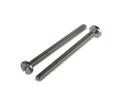 63-8078-10　RS Pro, M6 Pan Head, 70mm Stainless Steel Slot A2 3041　914-1614