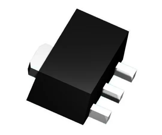 63-8109-14　Nexperia BCX56-10,115 NPN Transistor, 1 A, 80 V, 3-Pin SOT-89　BCX56-10,115