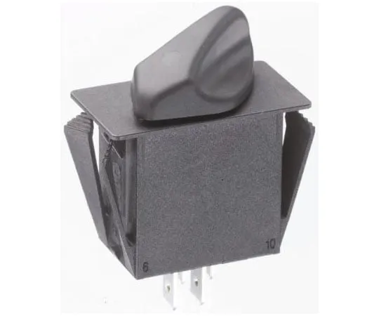 63-8312-26　Otto, 3 Position DPDT Rotary Switch, 20 A @ 28 V dc, Tab　R2AB4545NNNN
