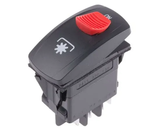 63-8077-23　Carling Technologies Illuminated Double Pole Double Throw (DPDT), Latching Rocker Switch Panel Mount　VDBBHYVC-XZDXX-1-XPTO1