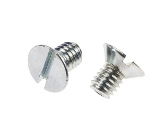 63-8072-67　RS PRO, M4 Countersunk Head, 6mm Steel Slot Bright Zinc Plated0.7　908-7390