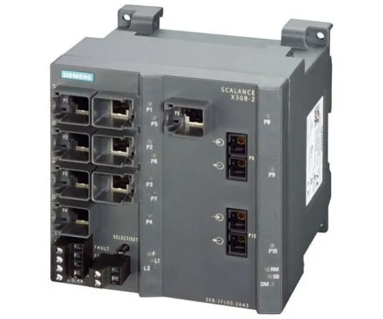 63-8327-92　Siemens 6GK5308 LAN Connection Module 100 mA 24 V dc, 125 x 120 x 123 mm　6GK5308-2FL10-2AA3