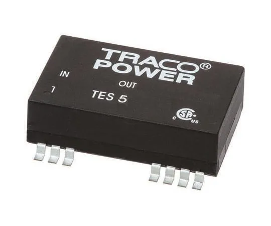 63-8323-67　TRACOPOWER TES 5 5W Isolated DC-DC Converter Surface Mount, Voltage in 9 → 18 V dc, Voltage out 12V dc　TES 5-1212